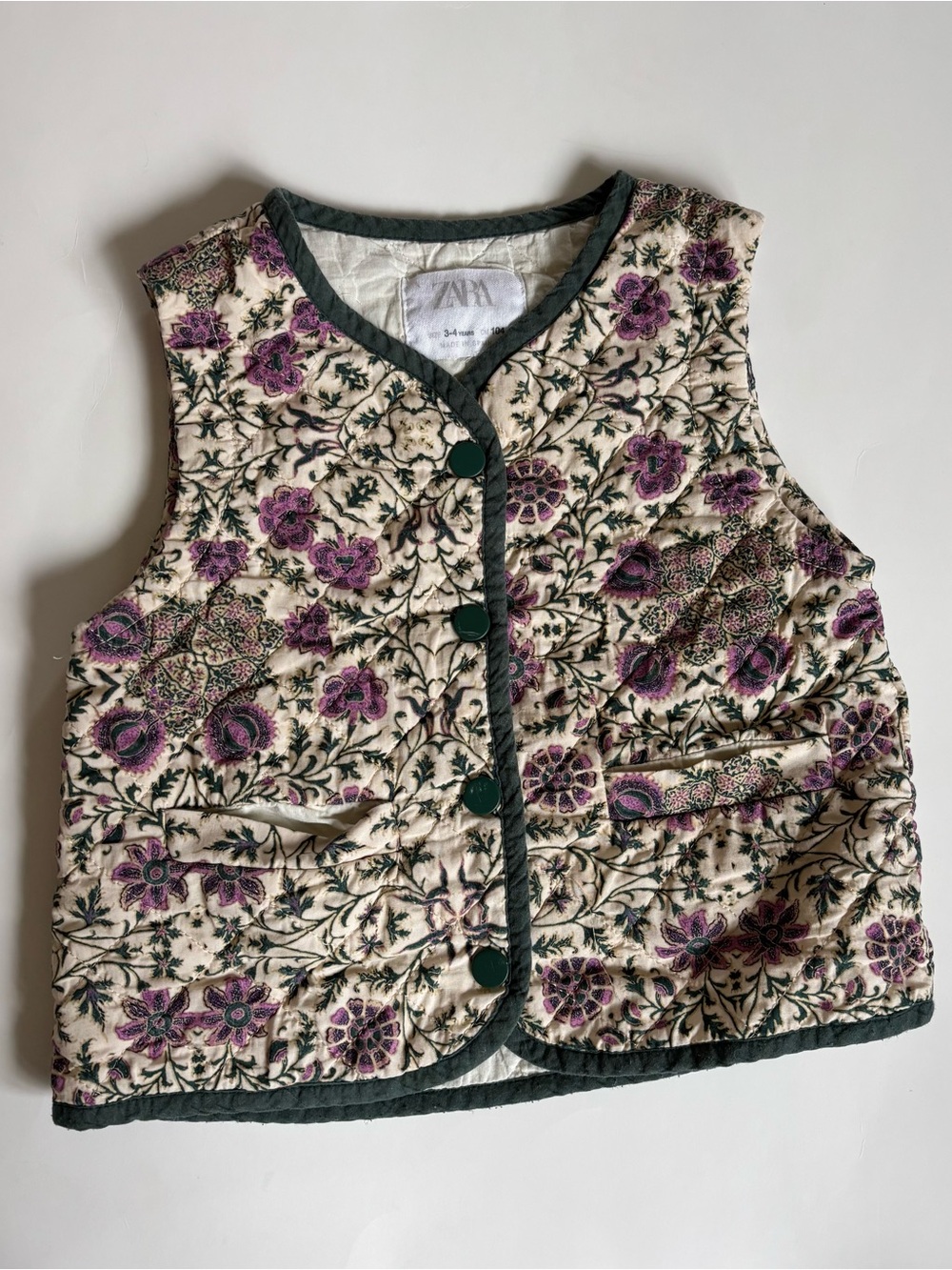 Zara Vest 3-4y